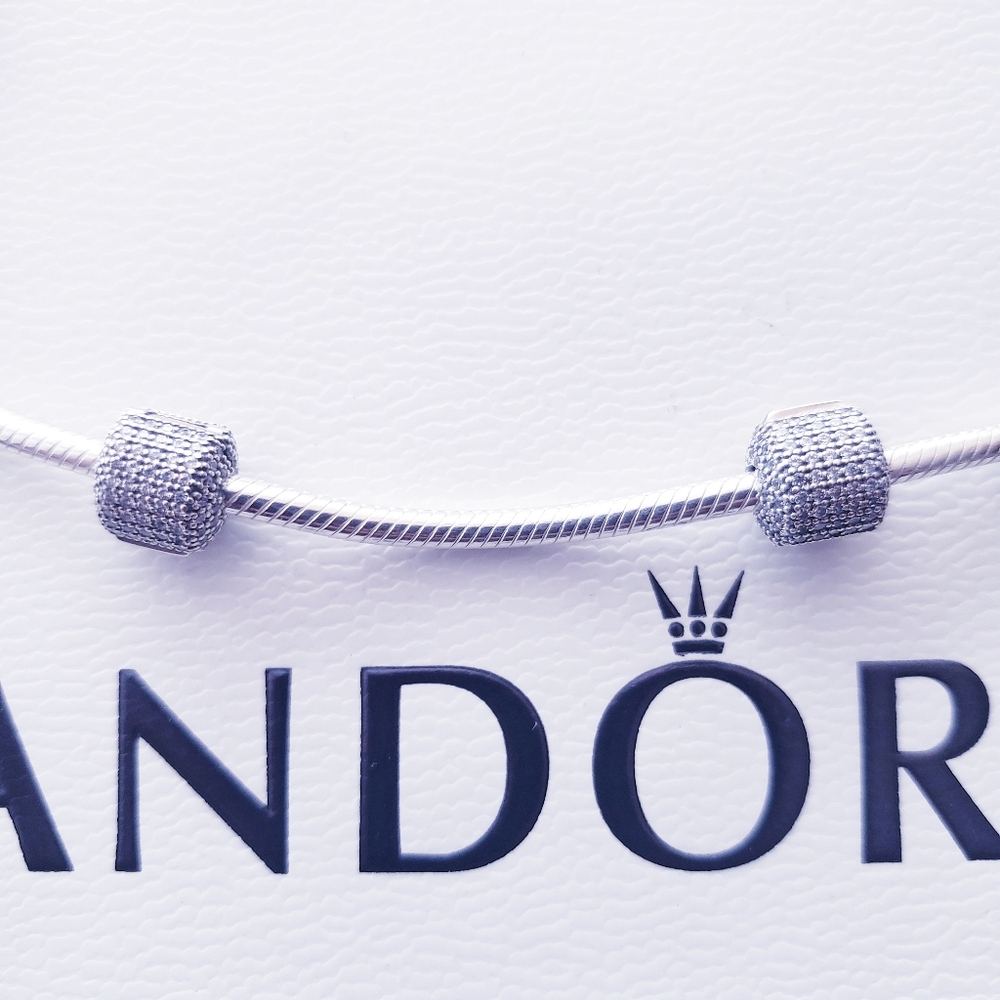 Authentic Pandora Bracelet Set - Picture 3 of 13
